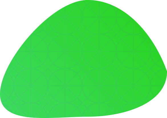 Green blob background